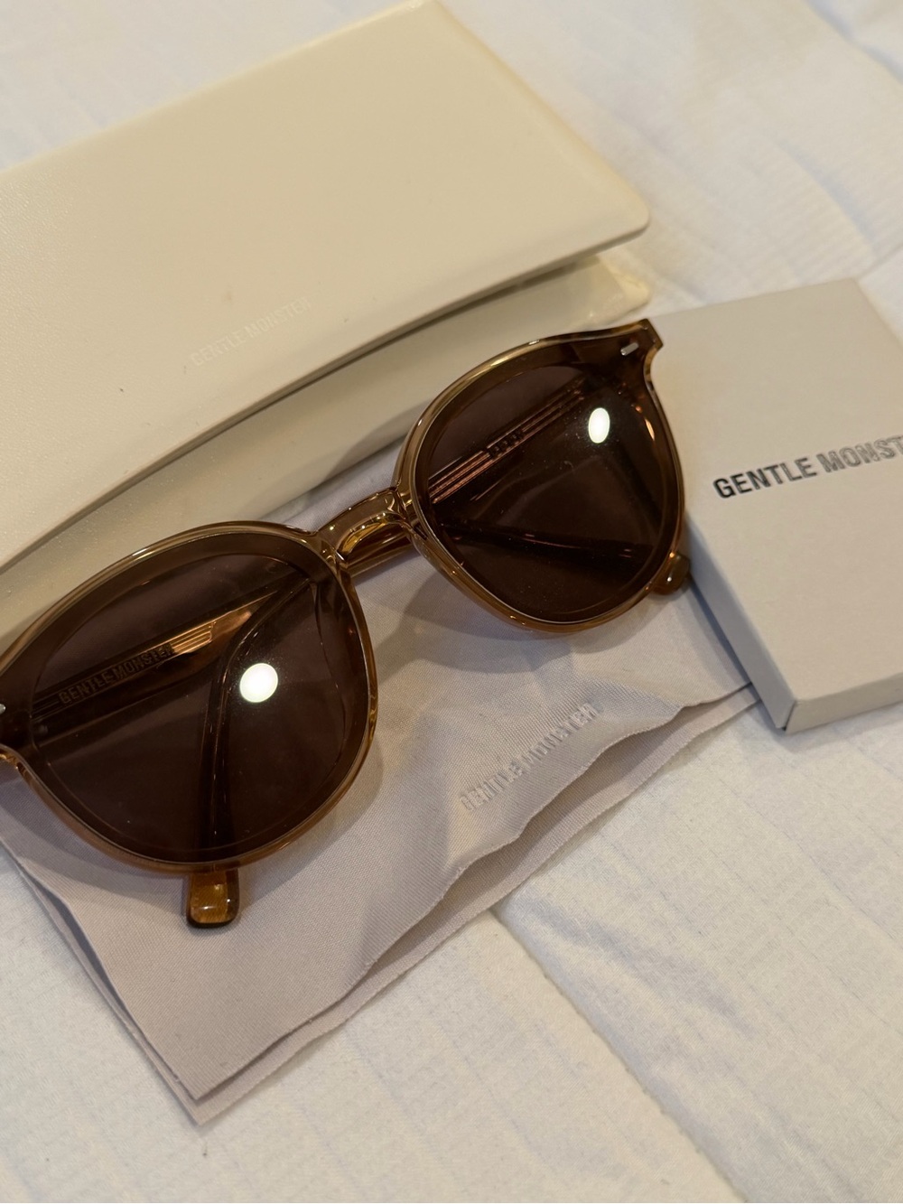 GENTLE MONSTER Brown Sunglasses OBON BRC1